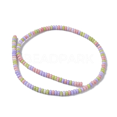 Ombre Effect Dyed Glass Beads Strands GLAA-C043-01D-1