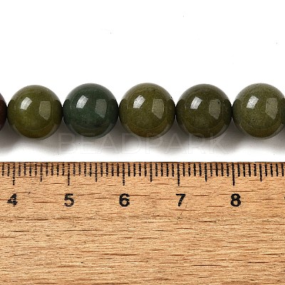 Dyed Natural Malaysia Jade Beads Strands G-G021-02C-18-1