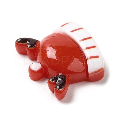 Christmas Theme Opaque Resin Cabochons LS-RESI-E043-01D-1