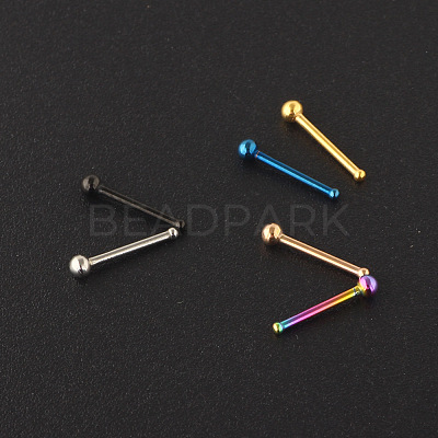304 Stainless Steel Round Ball Nose Bone Rings WG2C4E4-06-1