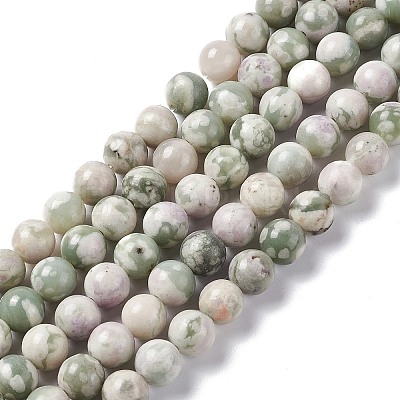Natural Peace Jade Beads Strands G-G905-07-1