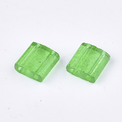 2-Hole Glass Seed Beads SEED-T003-01C-04-1