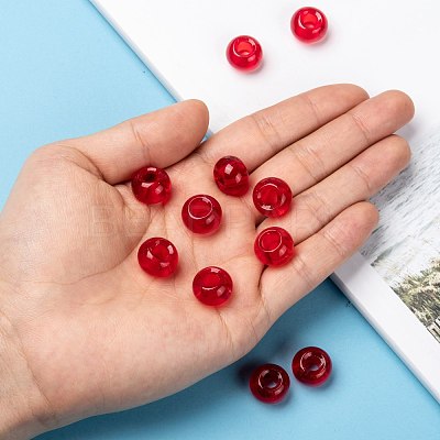 Glass European Beads X-GDA006-010-1