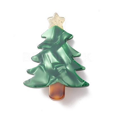 Christmas Cellulose Acetate Alligator Hair Clip PHAR-K003-01A-1