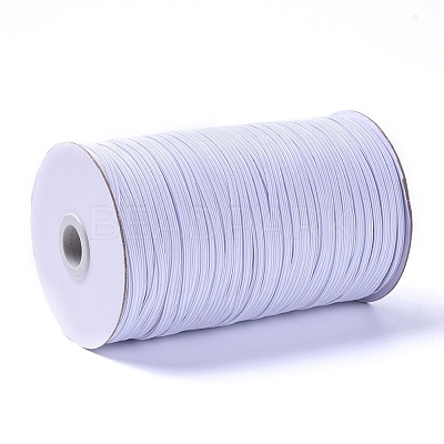 1/4 inch Flat Braided Elastic Rope Cord EC-R030-5mm-01-1