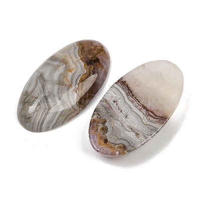 Natural Amethyst Lace Agate Pendants G-A244-12B-03-1