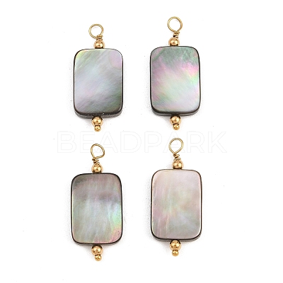 Natural Freshwater Shell Pendants SH-CBA5EEC-17G-1