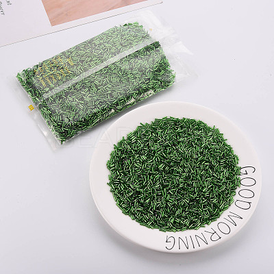 Plated Glass Bugle Beads X-SEED-S046-01B-27-1