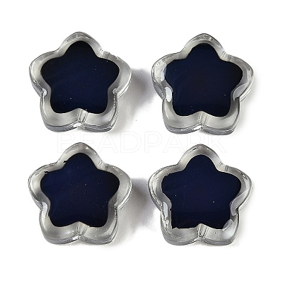 Two Tone Glass Mood Beads GLAA-Z007-06B-1