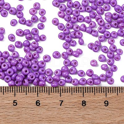 8/0 Baking Paint Glass Seed Beads X1-SEED-M012-02A-40-1