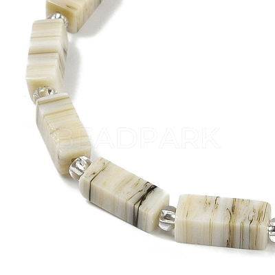 Handmade Lampwork Beads Strands LAMP-Q037-01B-06-1