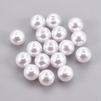 ABS Plastic Imitation Pearl Beads KY-G009-3mm-03-1