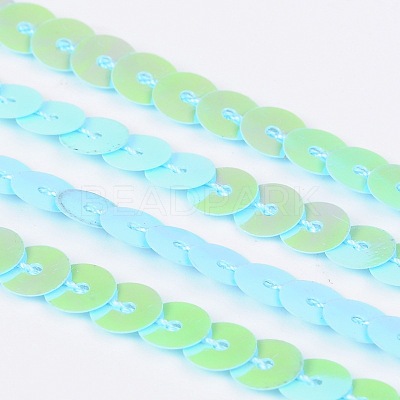 Plastic Paillette/Sequins Chain Rolls BS17Y-1