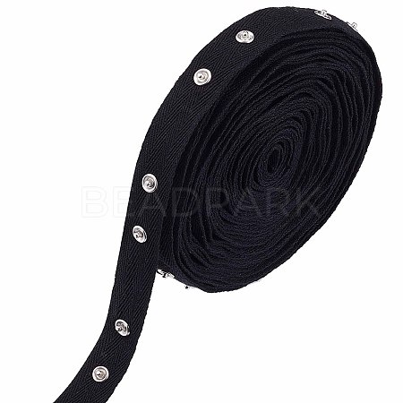 10 Yards Cotton Herringbone Ribbon FIND-GF0003-58-1