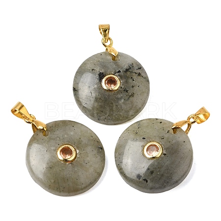 Natural Labradorite Pendants GG-CBA260E-03G-14-1
