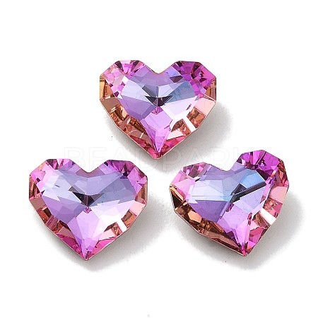 Glass Rhinestone Cabochons RGLA-G020-04D-D502-1