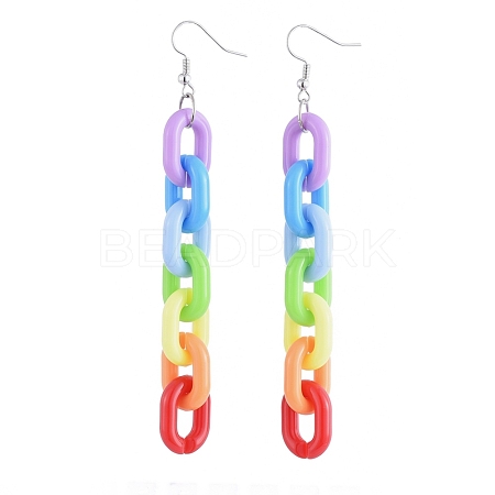 Dangle Earrings X-EJEW-JE04071-1