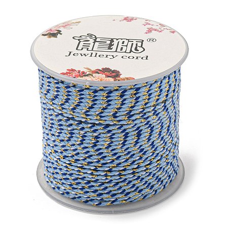 4-Ply Polycotton Cord with Metallic Thread OCOR-Z003-C26-1
