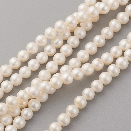 Grade AAA Natural Cultured Freshwater Pearl Beads Strands PEAR-G007-17-1