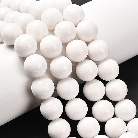 Natural Mashan Jade Round Beads Strands LS-G-D263-12mm-XS01-1
