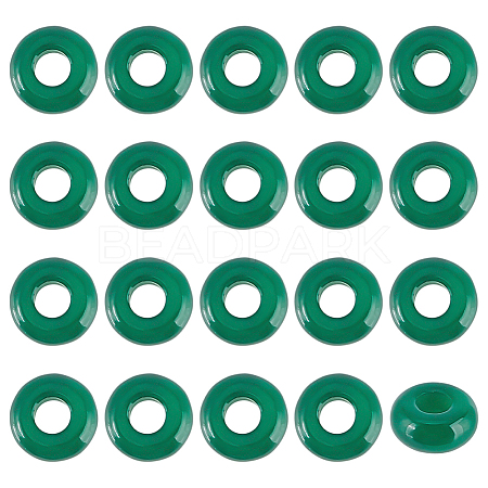 20Pcs Dyed Natural Malaysia Jade European Beads FIND-ME0003-87A-1