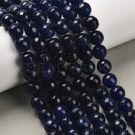 Natural White Jade Bead Strands G-R346-10mm-04-1