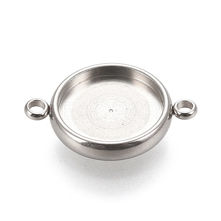 Tarnish Resistant 304 Stainless Steel Links Connectors Settings X-STAS-K202-02E-P-1