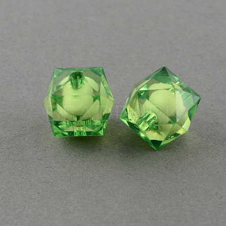 Transparent Acrylic Beads TACR-S112-8mm-23-1