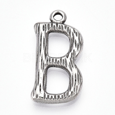 304 Stainless Steel Pendants STAS-N117-01P-B-1