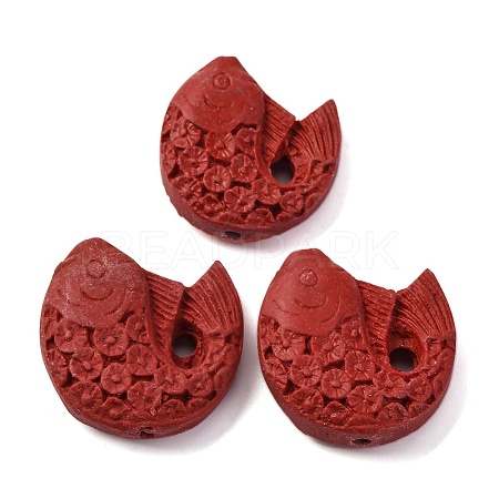Cinnabar Beads CARL-K001-22A-1