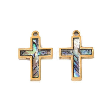 Ion Plating(IP) 304 Stainless Steel Pendants STAS-S136-02G-02-1