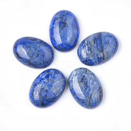 Natural Ripple Jasper Cabochons G-S346-04A-1