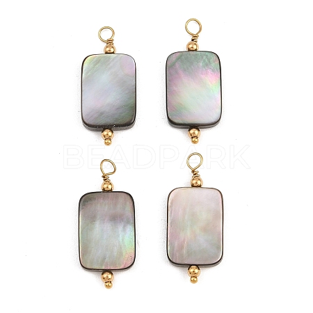 Natural Freshwater Shell Pendants SH-CBA5EEC-17G-1