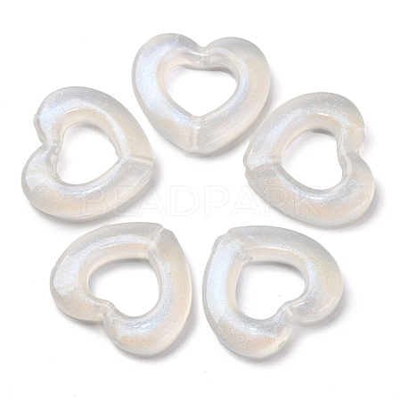 Luminous Transparent Acrylic Beads MACR-D024-19B-1