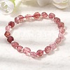 Natural Strawberry Quartz Beads Bracelets GG-CBA05D5-02A-03A-2