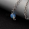 Opalite Sphere Dowsing Pendulums BJEW-E292-A11-3