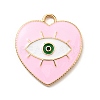 Alloy Enamel Pendants ENAM-D061-01G-02-1