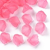 Frosted Acrylic Bead Caps MACR-S371-10A-704-1