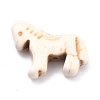 Synthetic Turquoise Dyed Horse Beads G-B015-03-1