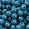 Opaque Colours Glass Seed Beads SEED-Z004-P8MM-07-3