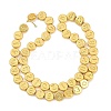 Electroplated Synthetic Non-magnetic Hematite Beads Strands G-C156-08G-2