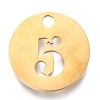 304 Stainless Steel Pendants X-STAS-F233-05-G-1