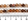 Natural Striped Agate/Banded Agate Beads Strands G-Z060-A01-A10-5