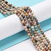 Natural Agate Beads Strands X-G-G991-A03-A-01A-5
