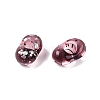 Picasso Spray Painted Glass Seed Beads SEED-T006-04-21-5