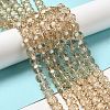 Transparent Glass Beads EGLA-A035-T10mm-D22-2