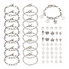  106 Piece Alloy Bracelets Making Kits DIY-TA0003-38-2