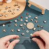 Alloy Decoration Screwback Stud Rivets and Tool FIND-CA0002-67-3