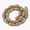 Natural Picture Jasper Beads Strands G-T118-49-2