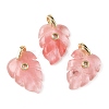 Cherry Quartz Glass Pendants GG-CBA105B-01H-G-1